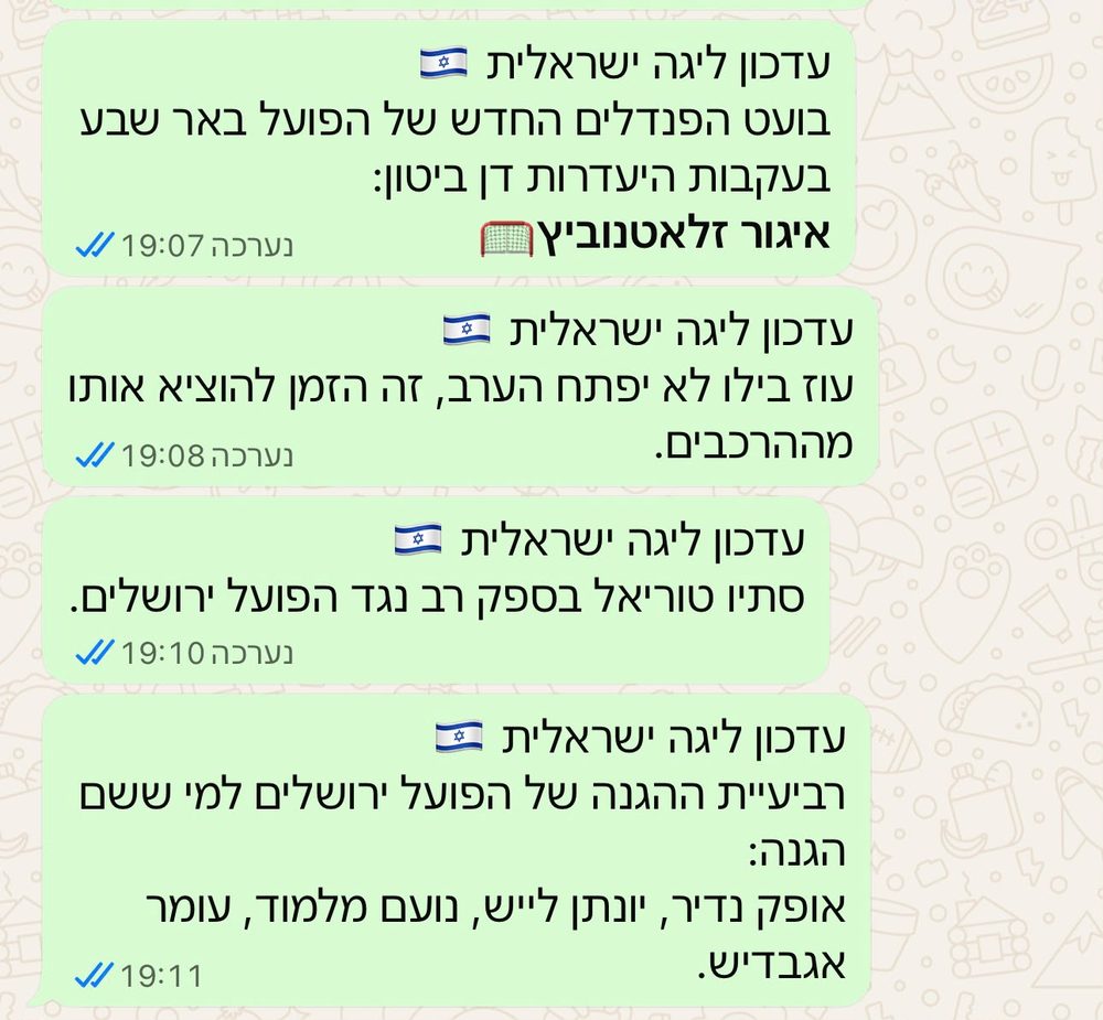 עדכוני מידע פנים בקהילת ה-VIP